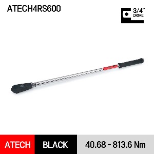 ATECH4RS600 3/4&quot; Drive TechAngle® Steel Electronic Torque Wrench (40.68 - 813.6 Nm) (30–600 ft-lb) 스냅온 3/4&quot; 드라이브 디지털 토크렌치 토르크렌치 (40.68 - 813.6 Nm)