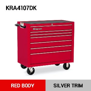 KRA4107DK 40&quot; Seven-Drawer Single Bank Heritage Series Roll Cab (Red) 스냅온 헤리티지 시리즈 40인치 툴박스 (레드)